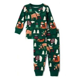 The Children's Place Kid's Christmas Snug Fit Pajamas Size 5T NWT